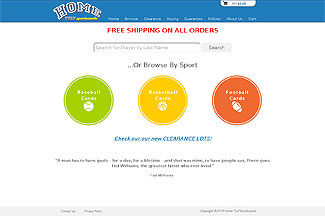 Ecommerce Website for Collectibles Dealer in Jasper, GA