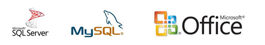 Micrsoft SQL Server, MySQL, and Microsoft Office Database Management
